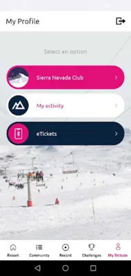 Sierra Nevada android App screenshot 1